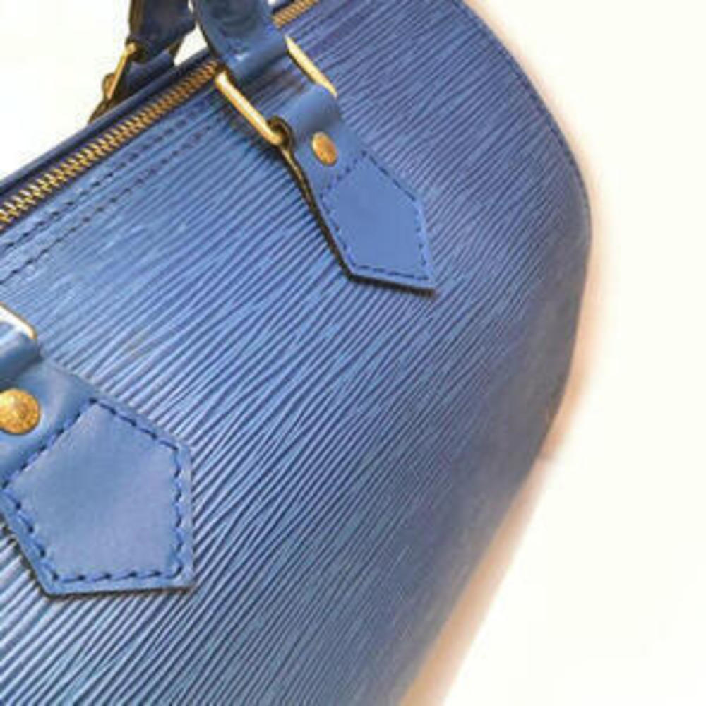 Louis Vuitton 25 Epiline Toledo Bag Blue Speedy